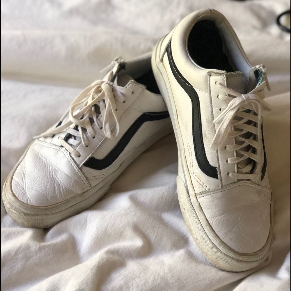 Leather Vans